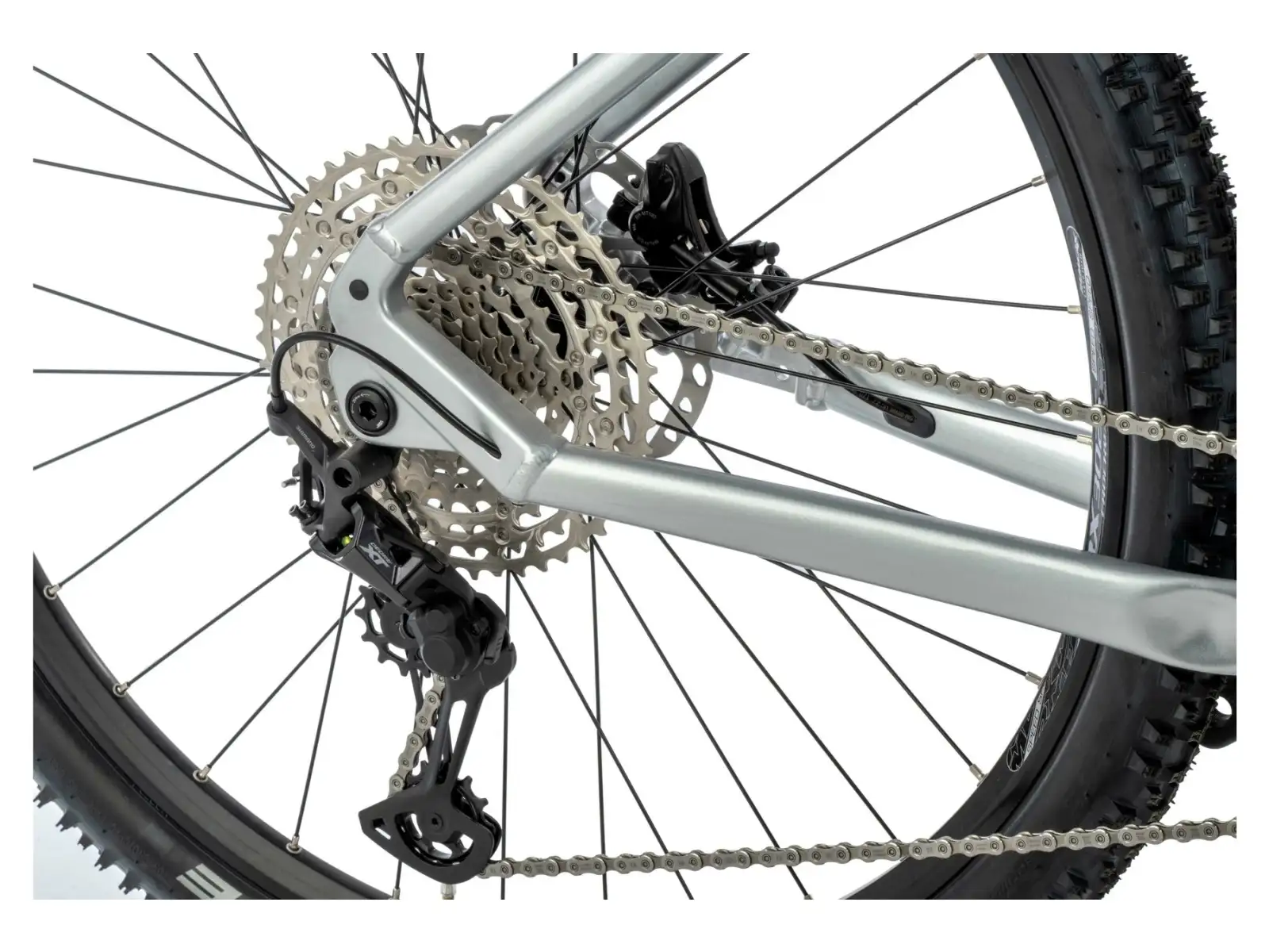 Apache Hupahu 1 E-Mountainbike (Bosch 1000 Wh) Silber