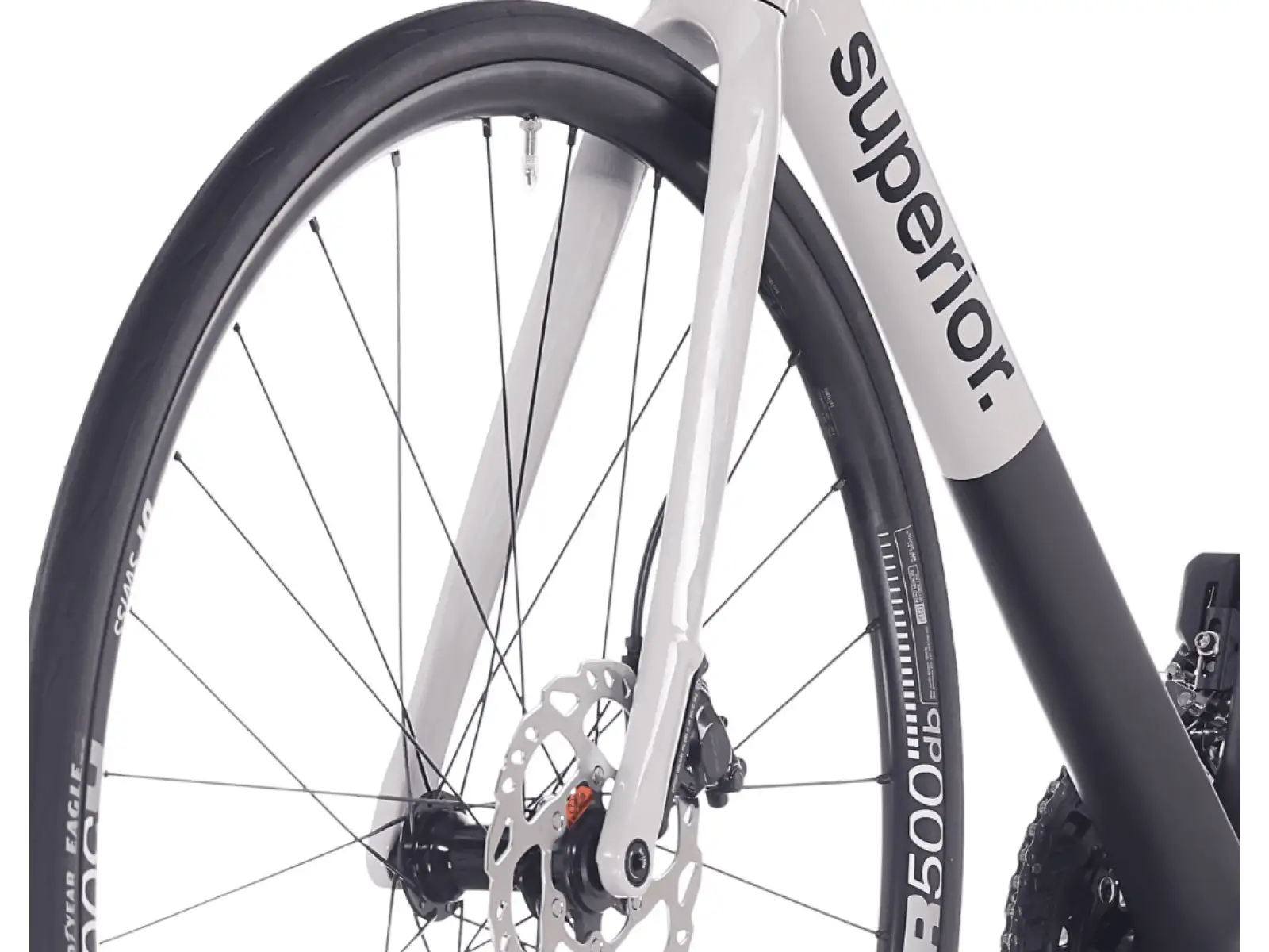 Superior RR 9.5 Rennrad Matte Carbon / White