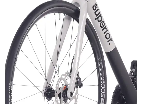 Superior RR 9.5 Rennrad Matte Carbon / White