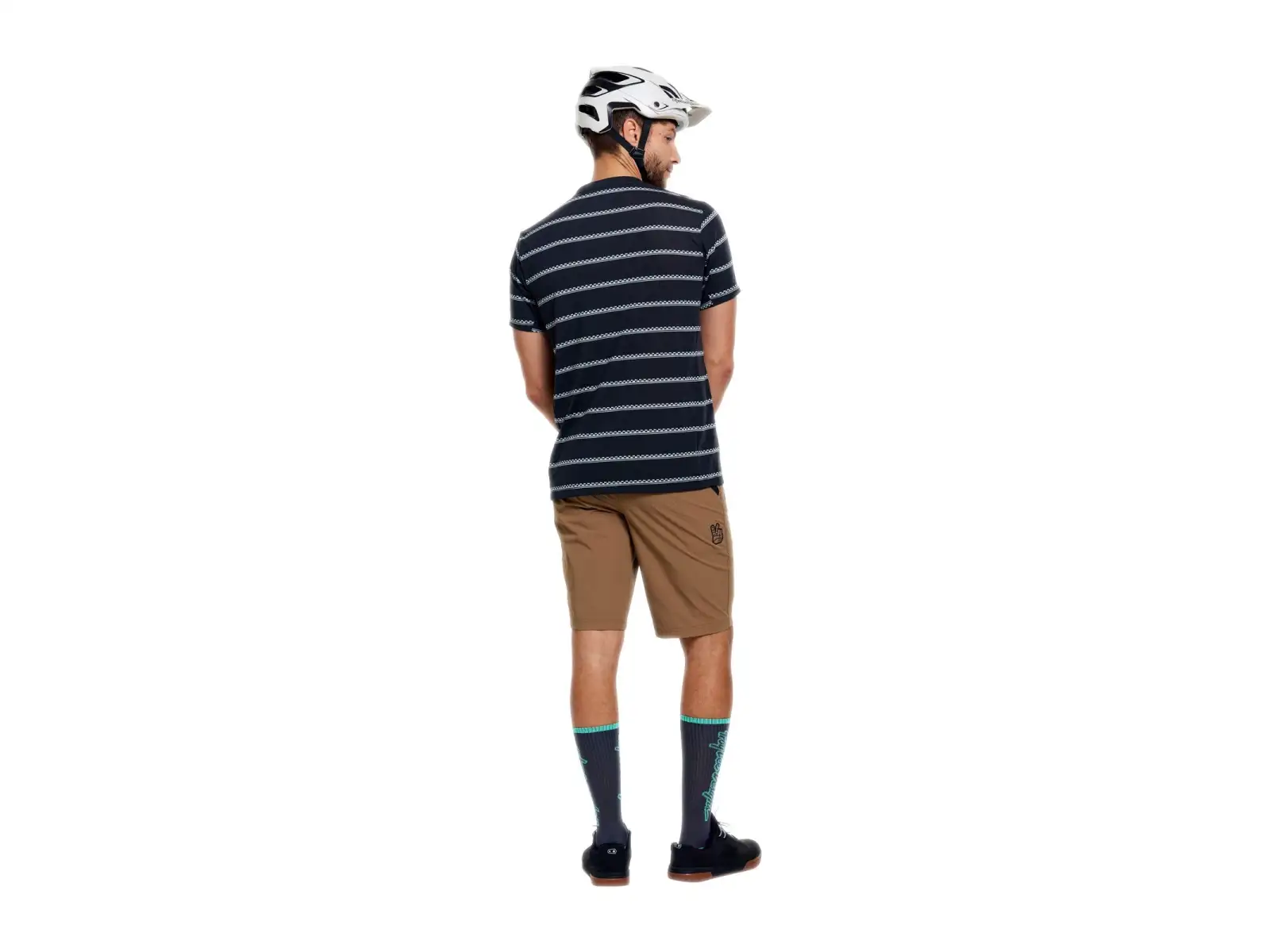 Troy Lee Designs Skyline Ride Herren-Trikot Kurzarm Checked Out Carbon
