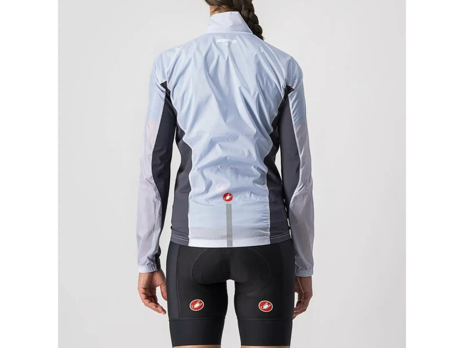 Castelli Squadra Stretch Damenjacke silver gray/dark gray