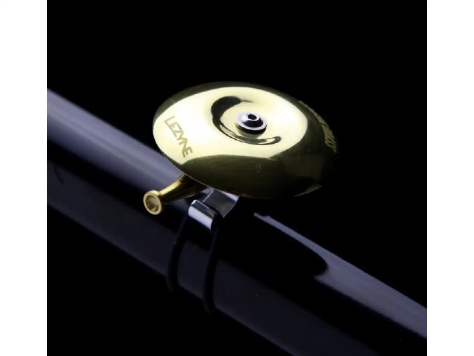 Lezyne Classic Shallow Messing Glocke gold/schwarz