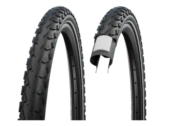 Schwalbe Land Cruiser Plus E25 Trekkingreifen Draht Reflex 47-622 - vom Fahrrad abmontiert