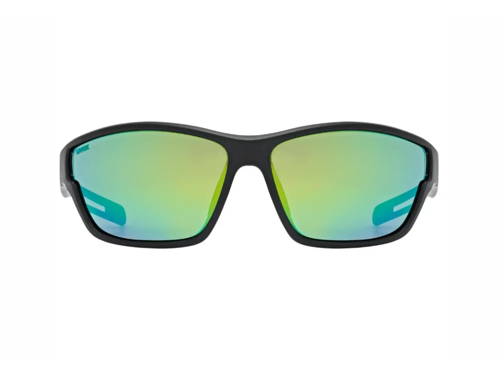 Uvex Sportstyle 806 Brille Black Matt/Mirror Green