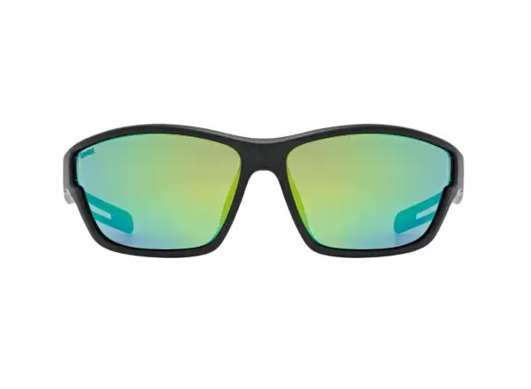 Uvex Sportstyle 806 Brille Black Matt/Mirror Green