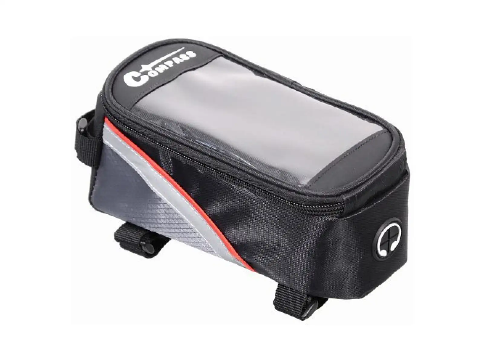 Compass Fahrradtasche für das obere Rohr schwarz