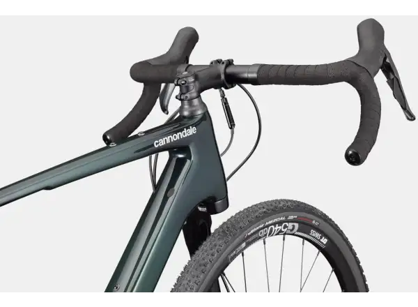 Cannondale Topstone Carbon 2 Lefty Gravelbike Grün Größe M.