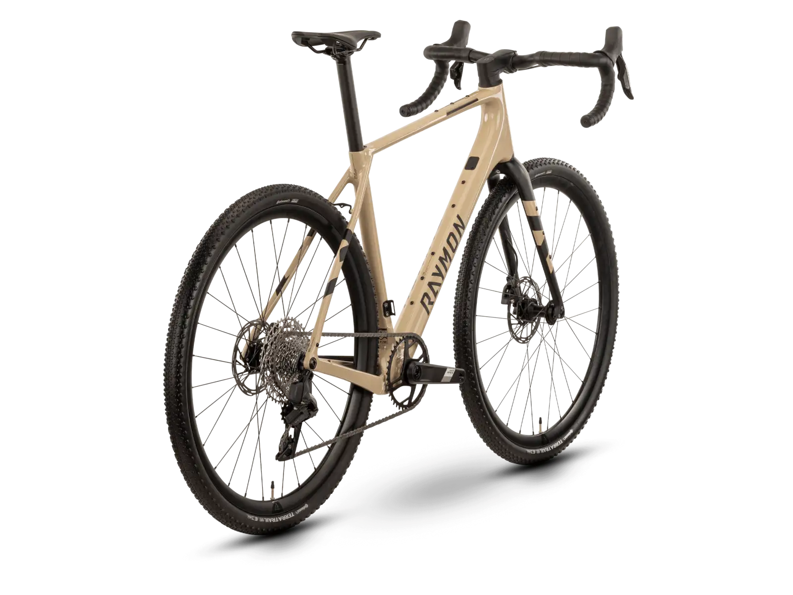 Raymon Soreno Pro Apex AXS gravel Fahrrad Sand/Black