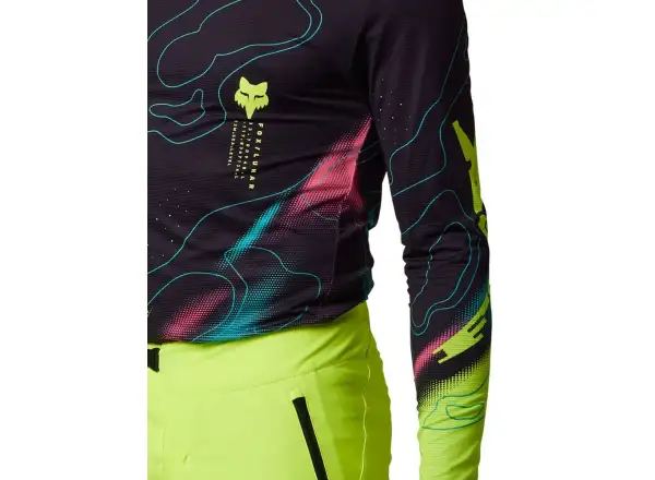 Fox Flexair Lunar Herren Langarmtrikot Black