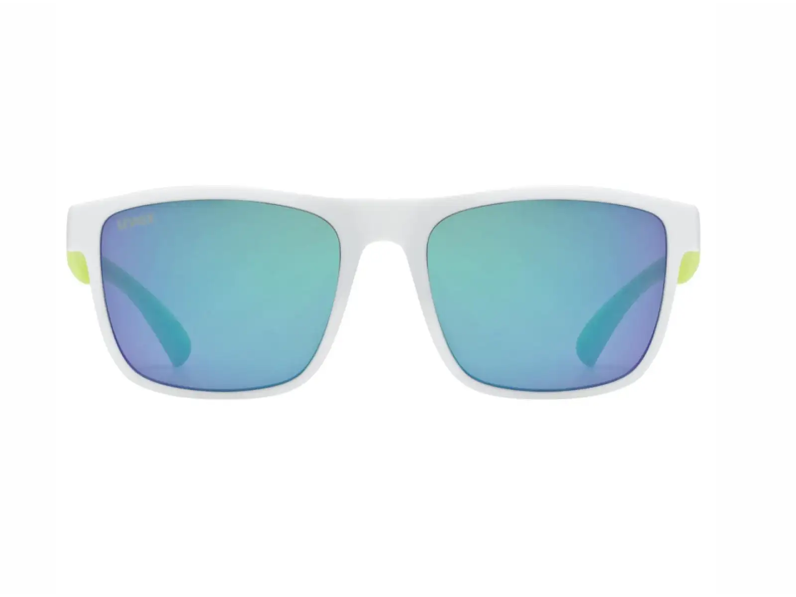 Uvex Rookie Kinderbrille White/Lime Matt/Mirror Green