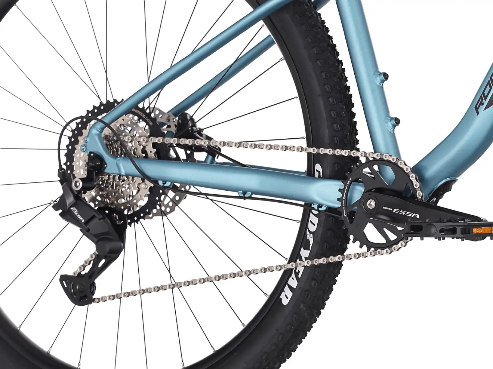Rock Machine Blizz 10 Mountainbike Matte Zircone Blue