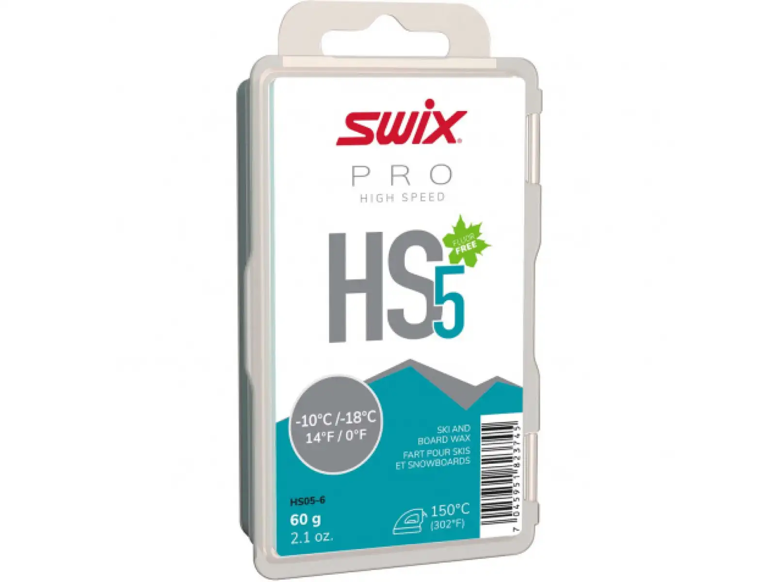 Swix HS05-6 High Speed Gleitwachs 60 g