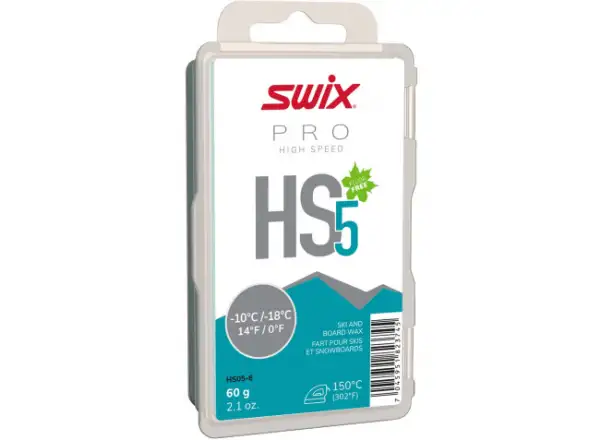Swix HS05-6 High Speed Gleitwachs 60 g