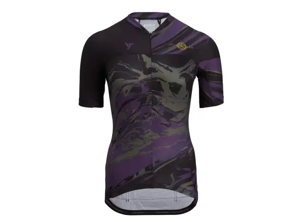 Silvini Catirina Damen Kurzarmtrikot schwarz/pflaume