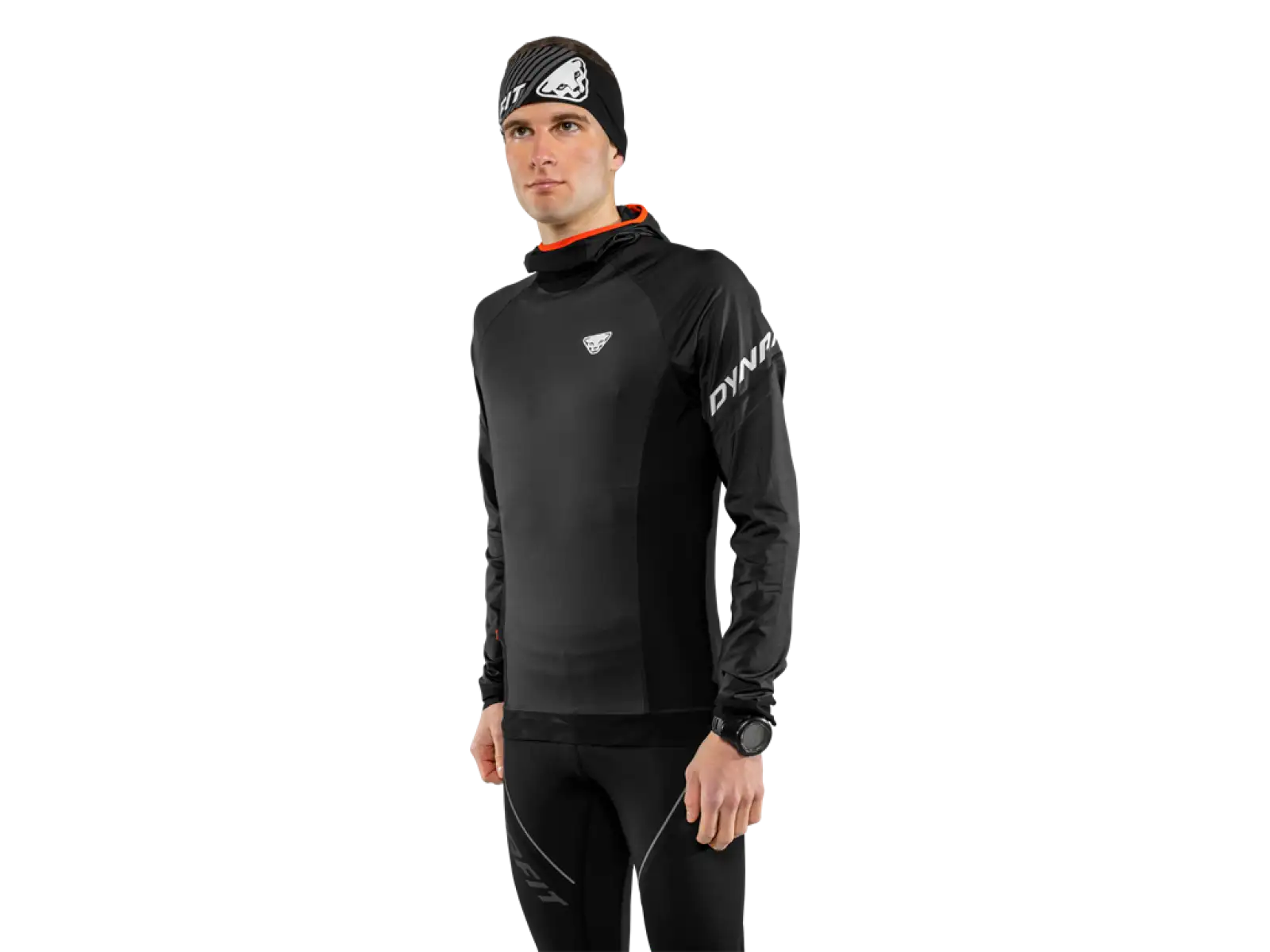 Dynafit Alpine Reflektierendes Stirnband Schwarz/Rosa Größe Uni
