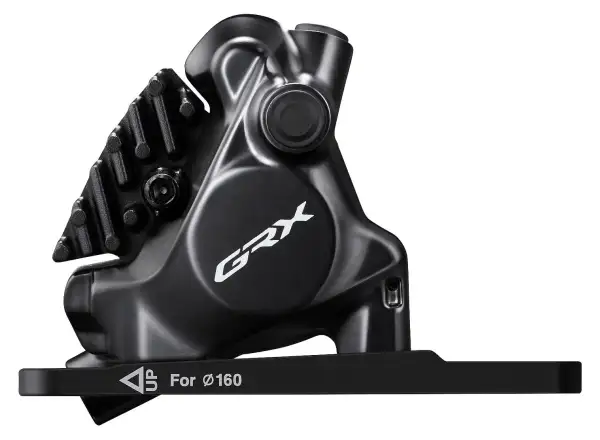 Shimano GRX BR-RX820 Vorderer Bremssattel + L05A Beläge + Adapter 140/160 mm