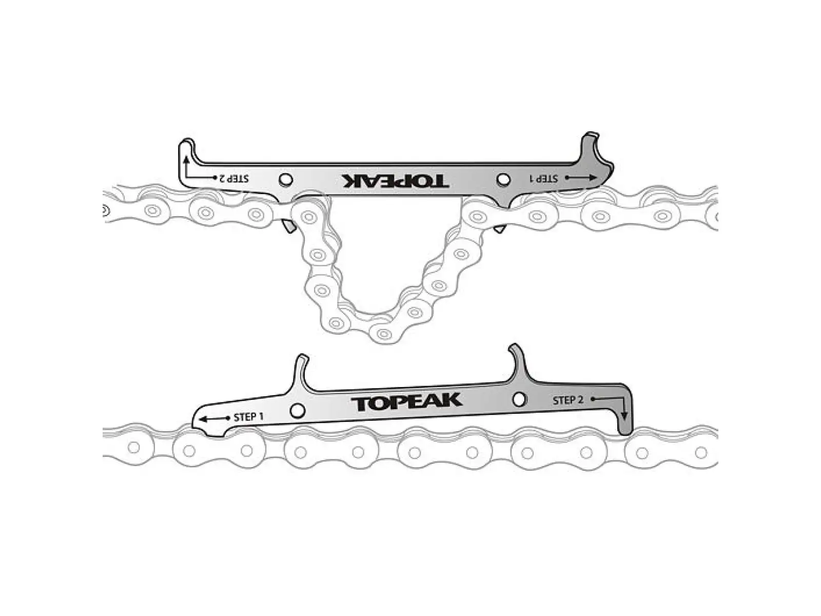 Topeak Chain Hook & Wear Indicator Kettenschlepplehre