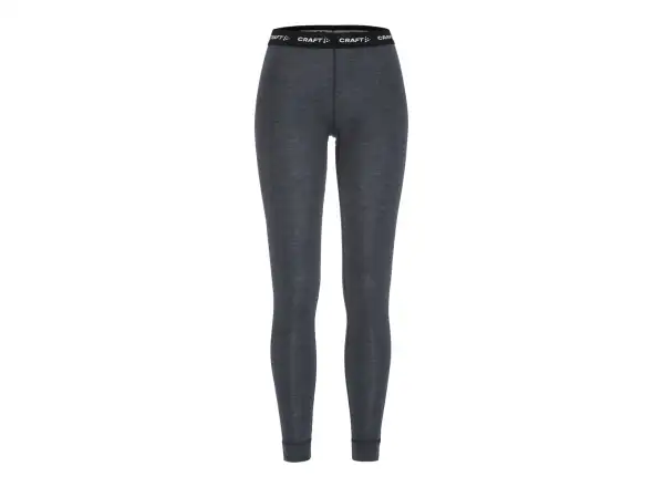 Craft Core Wool Merino Damen Set Langarmshirt+Hose Rot
