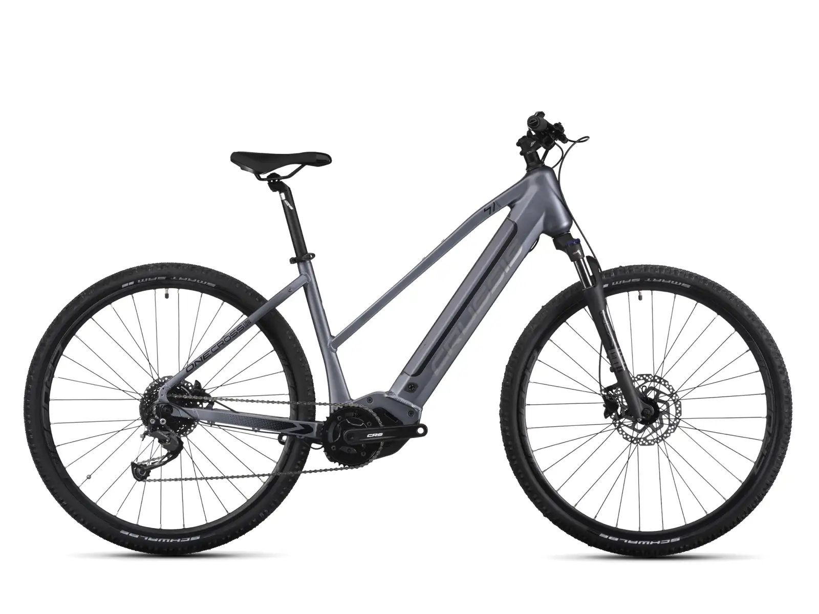Crussis ONE-Cross low 7.10-M (720 Wh) Cross-E-Bike