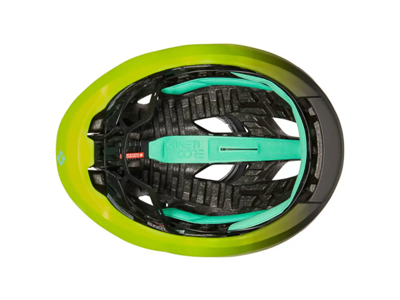 Lazer Strada KC Helm matt dunkelgrau/neongelb