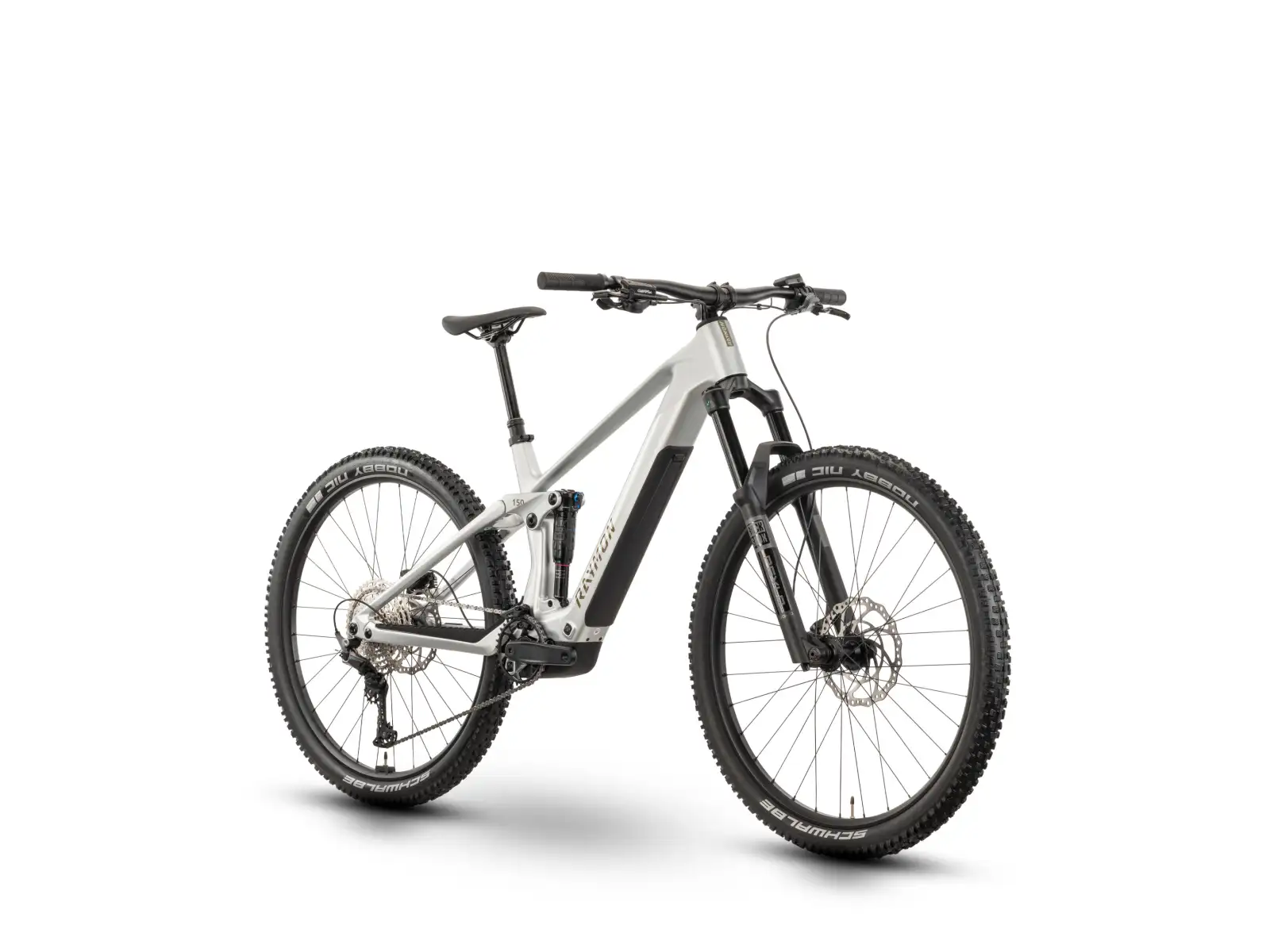 Raymon Airok E-Bike Silver Stealth/Taupe