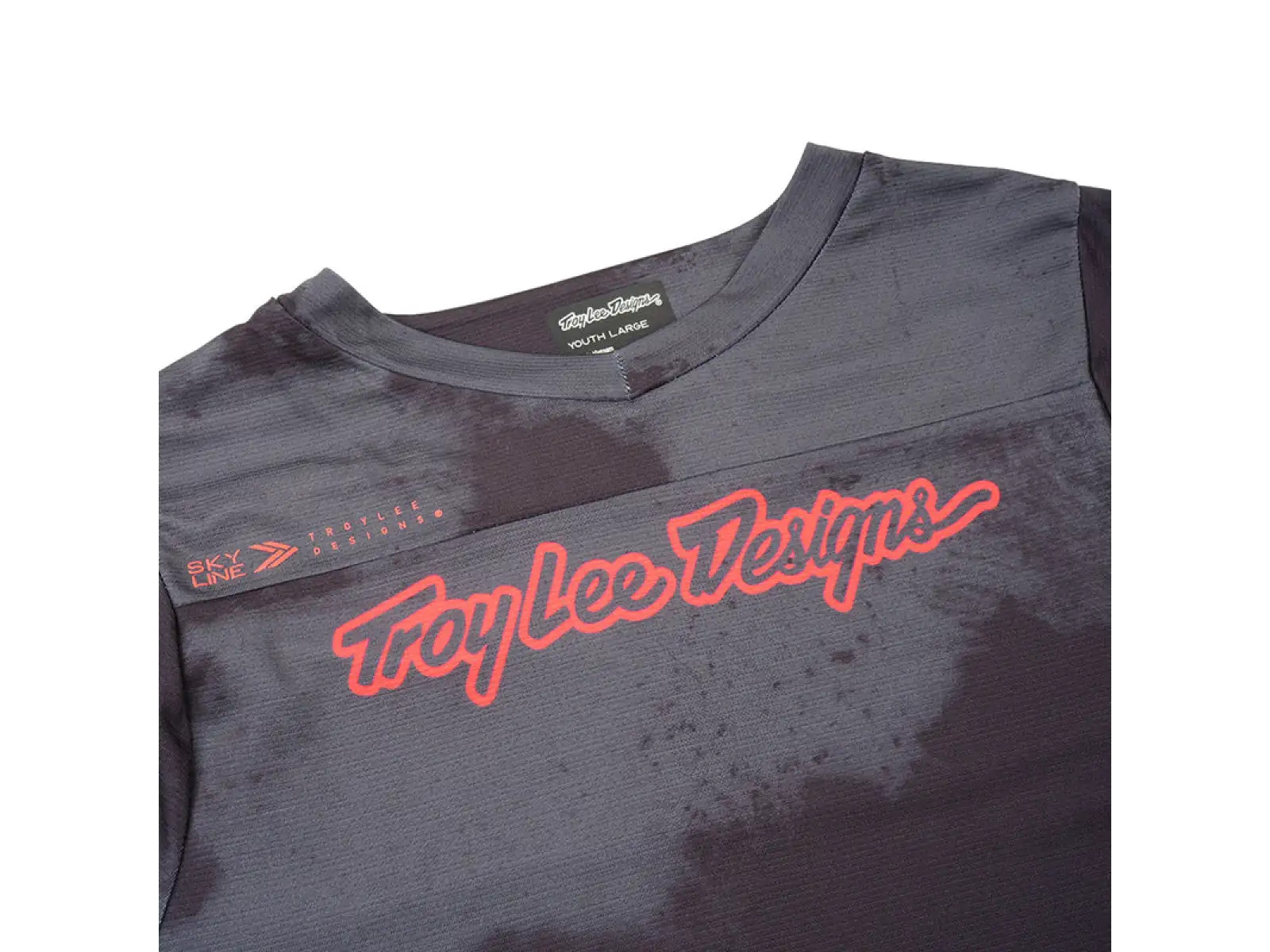 Troy Lee Desings Skyline Kindertrikot Kurzarm Flared Carbon