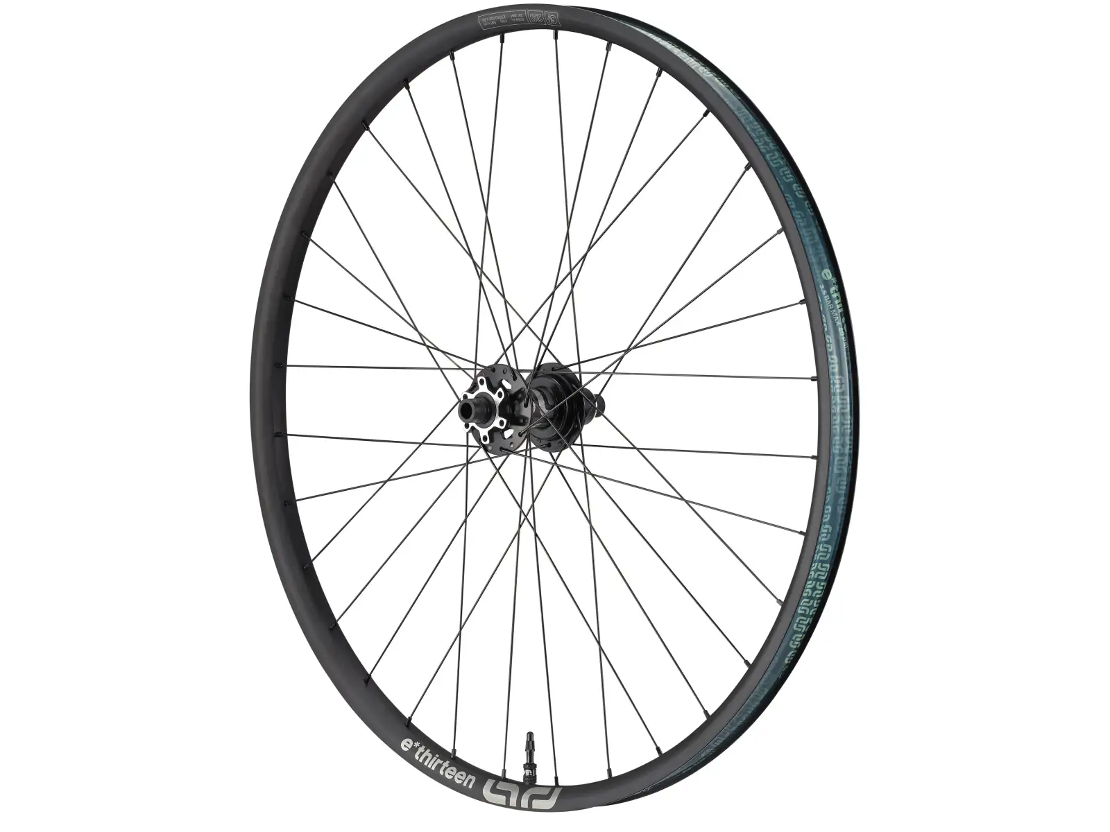 E-13 Sylvan Race Alloy E-Spec Boost 27,5" hintere eingespeichte Radnuss XD Schwarz