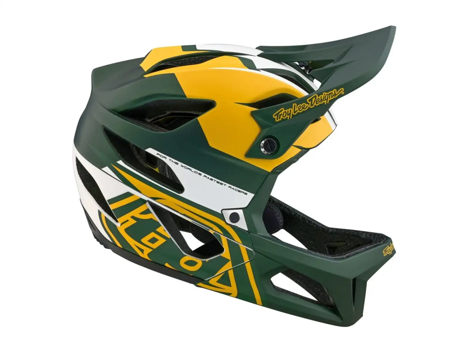 Troy Lee Designs Stage Mips Helm Vector Green