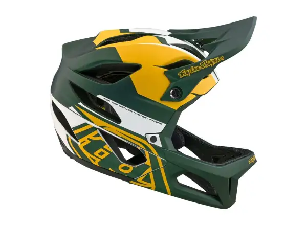 Troy Lee Designs Stage Mips Helm Vector Green