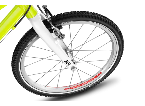 Woom GO 4 Kinderfahrrad neon lime