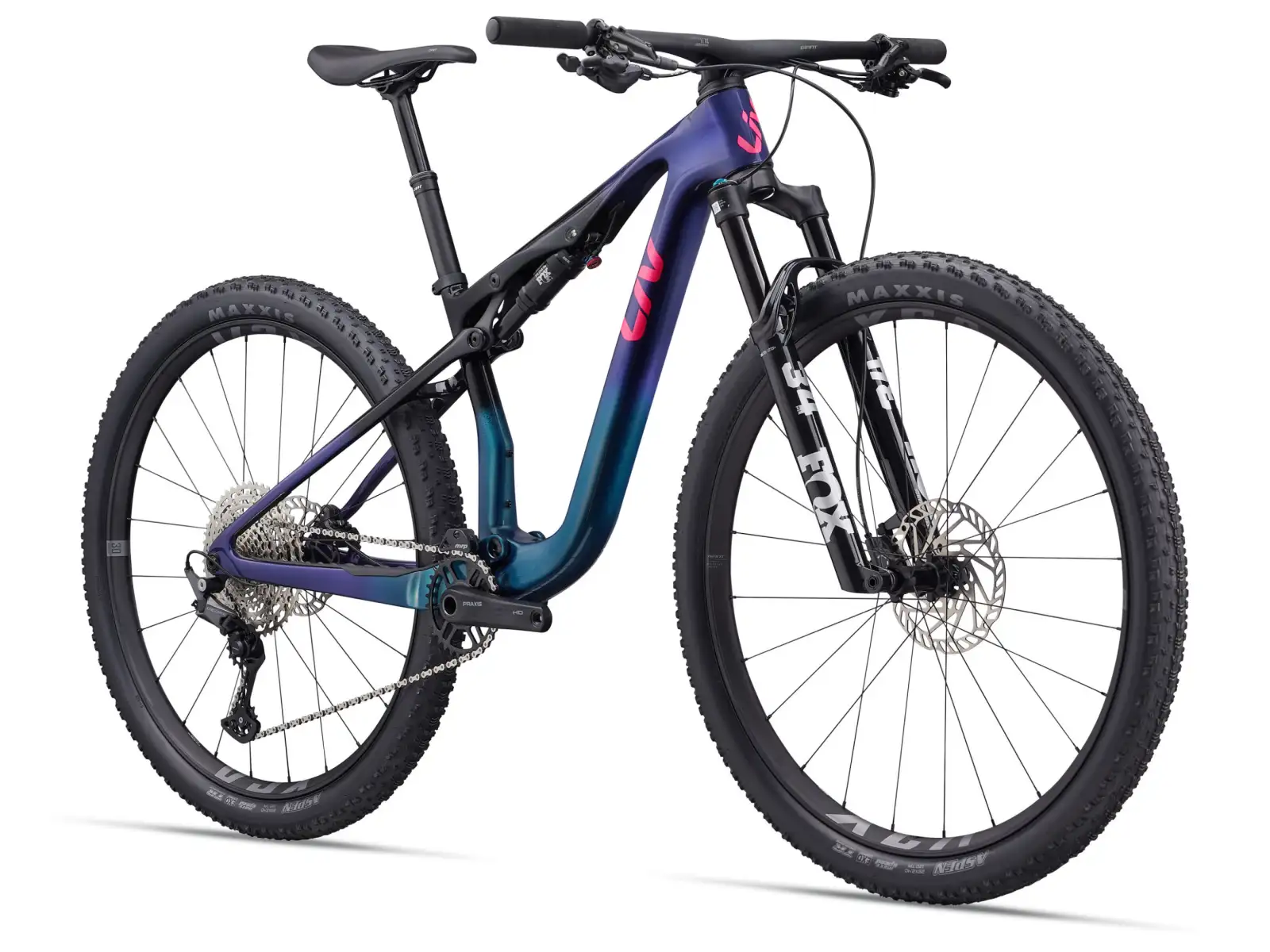 Liv Pique Advanced SL 3 vollgefedertes Mountainbike Deep Cove/Sea Sparkle