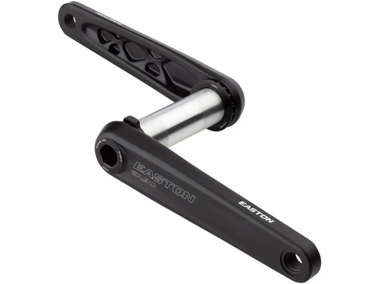 Easton EA90 Straßenkurbeln ohne Umwerfer Schwarz
