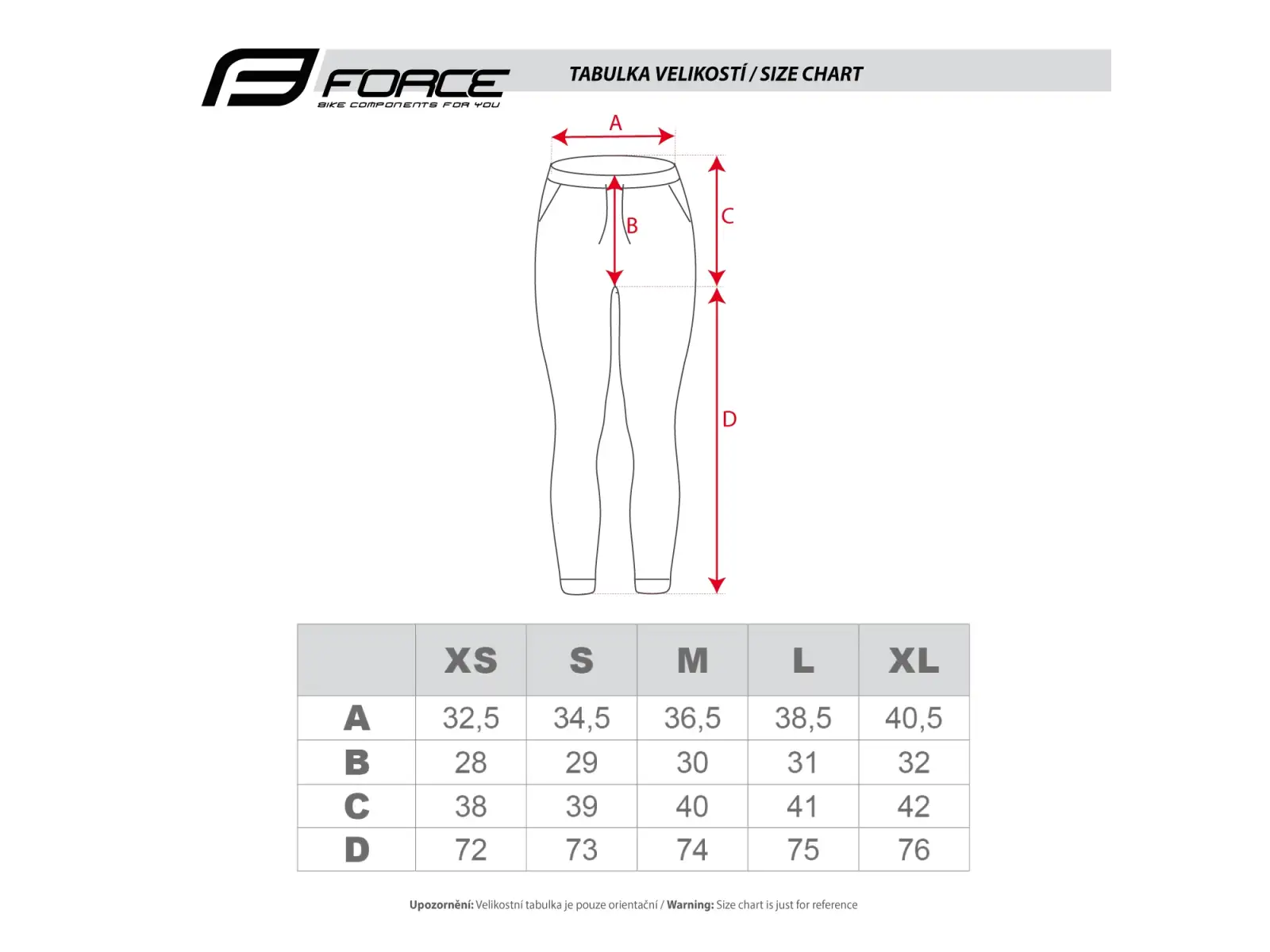 Force Comfy Lady Damenhose Schwarz