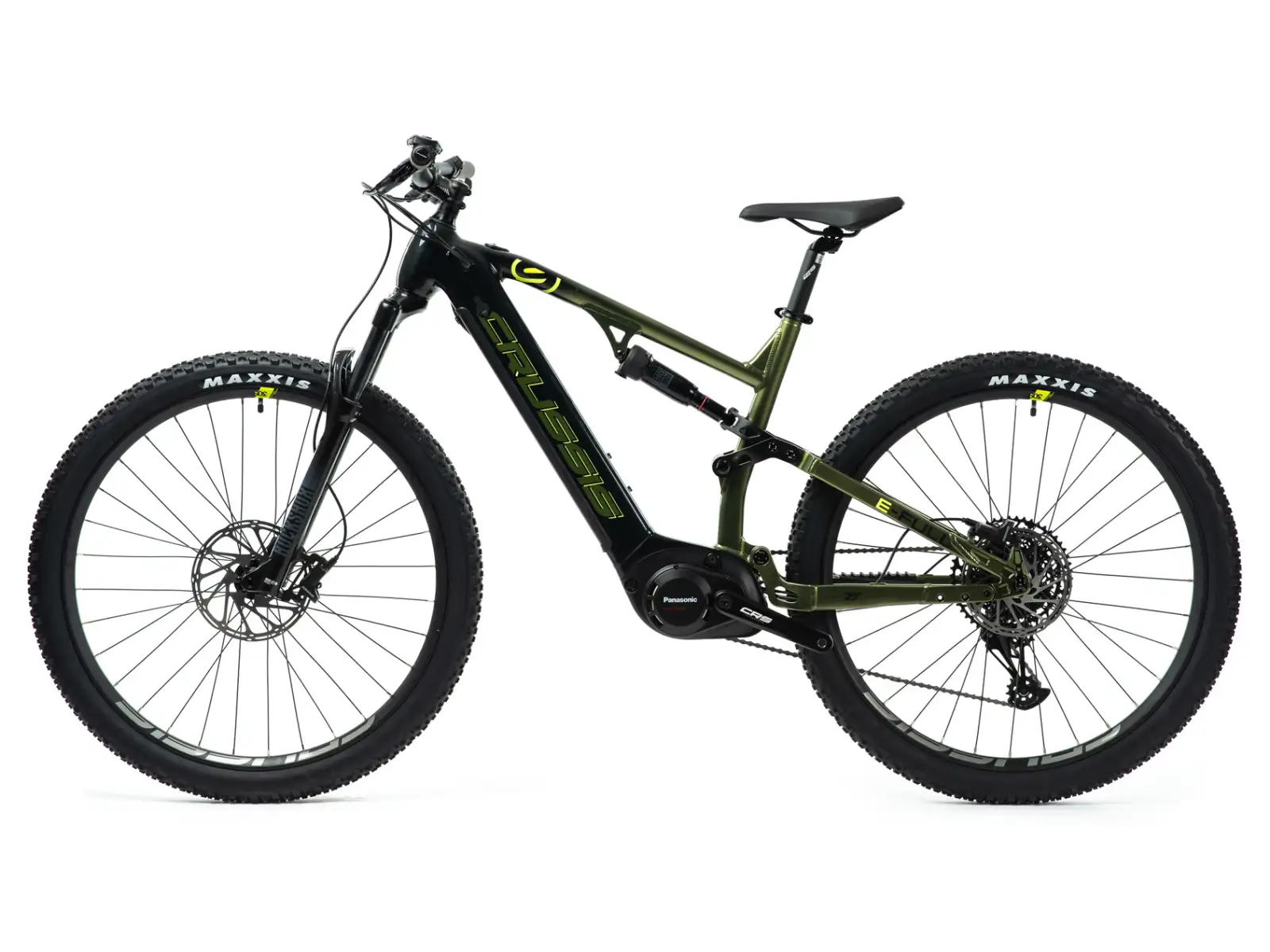 Crussis PAN Full 9.9-M vollgefedertes Elektrofahrrad.