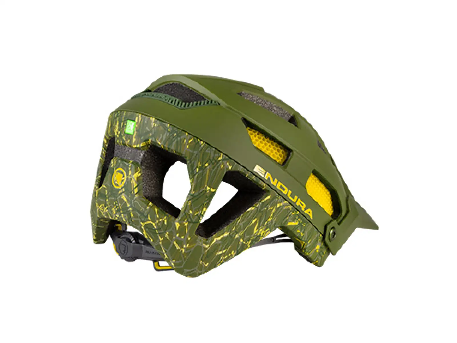 Endura SingleTrack Helm Olive Green