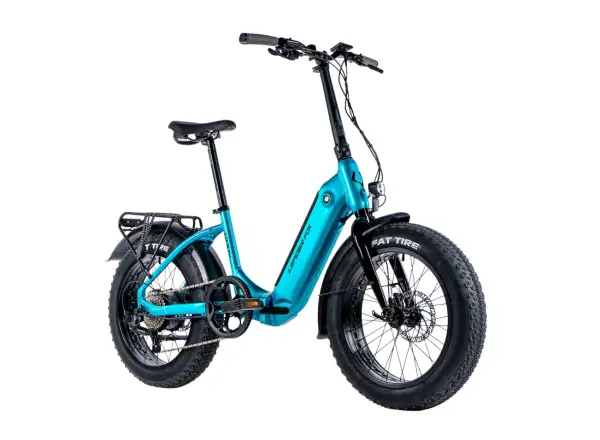 Leader Fox Cody 20 faltbares Elektrofahrrad blau