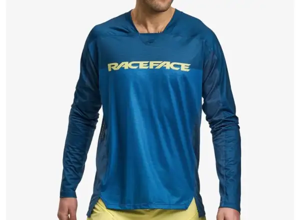 Race Face Diffuse Herren Langarmshirt Navy.