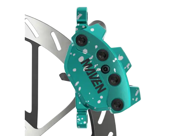 Sram Maven Ultimate Stealth Teal Splatter Expert Kit Scheibenbremsensatz