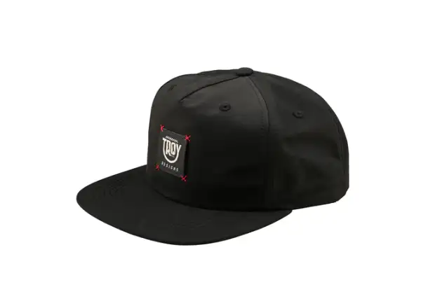 Troy Lee Designs Snapback Smiley Kappe schwarz