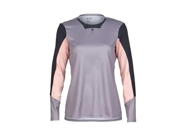 Fox Defend Damen Langarmtrikot Stone