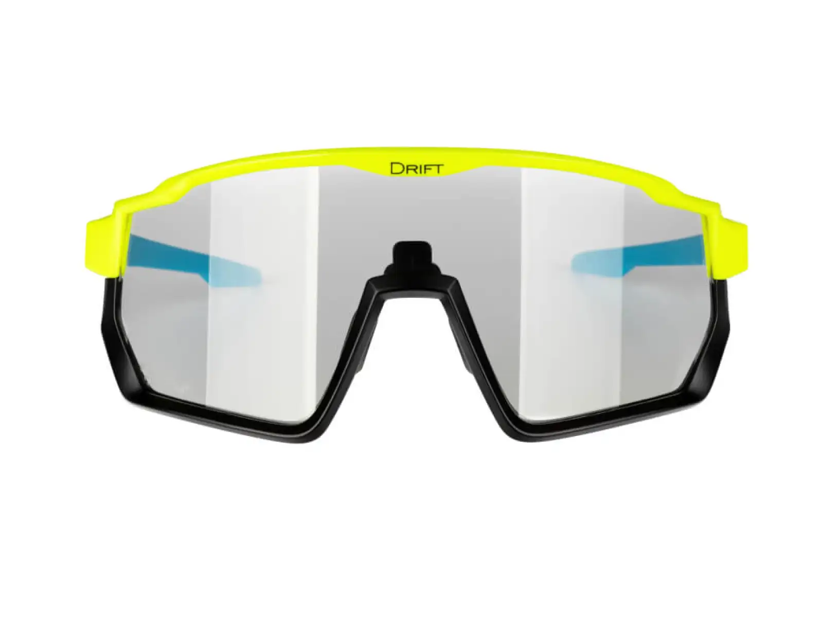 Force Drift Herrenbrille in Neonfarbe/Schwarz mit Fotochromglas.