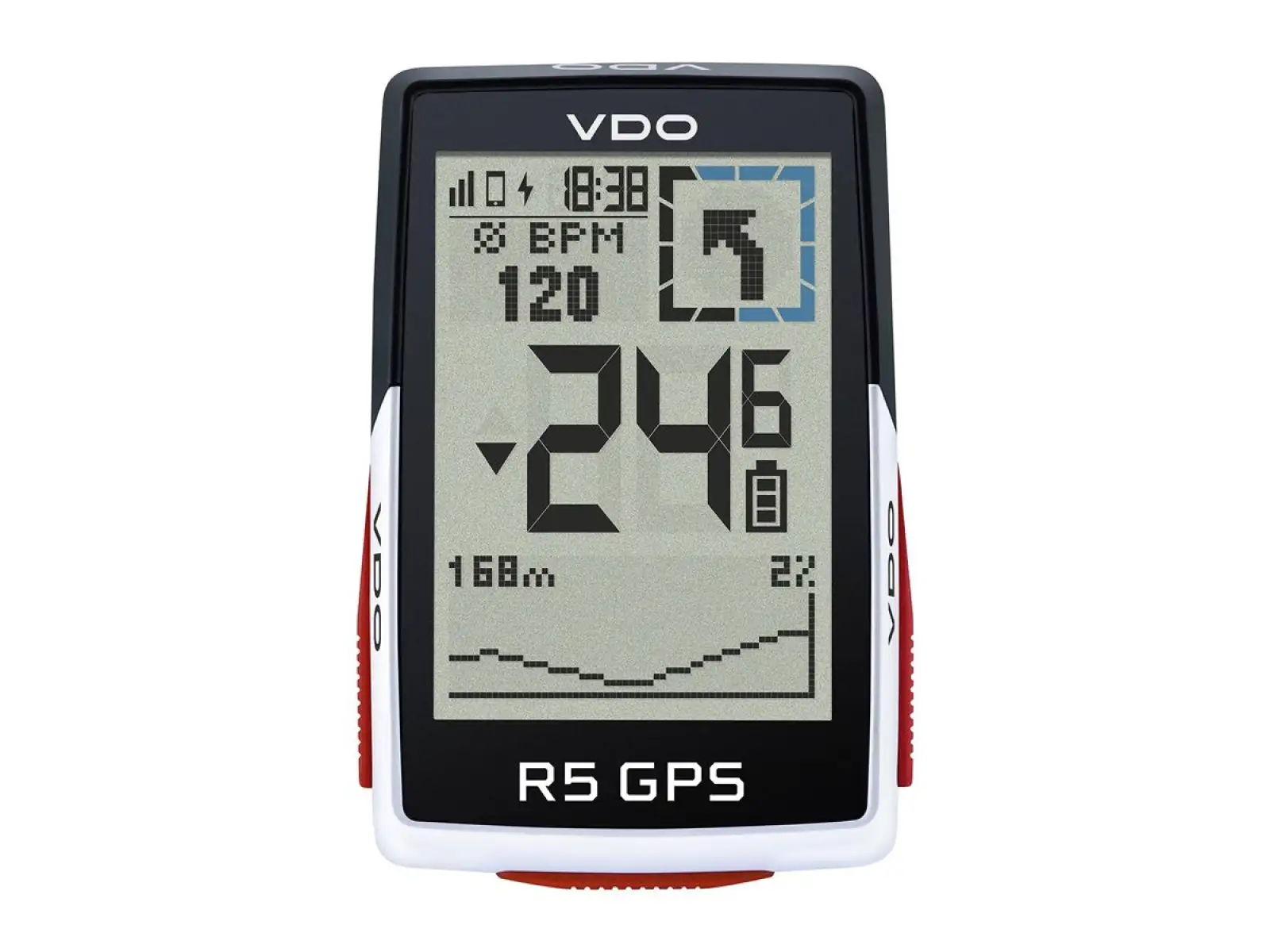 VDO R5 GPS Computer Top Mount Set

(Note: This translation is in compliance with the guidelines provided)