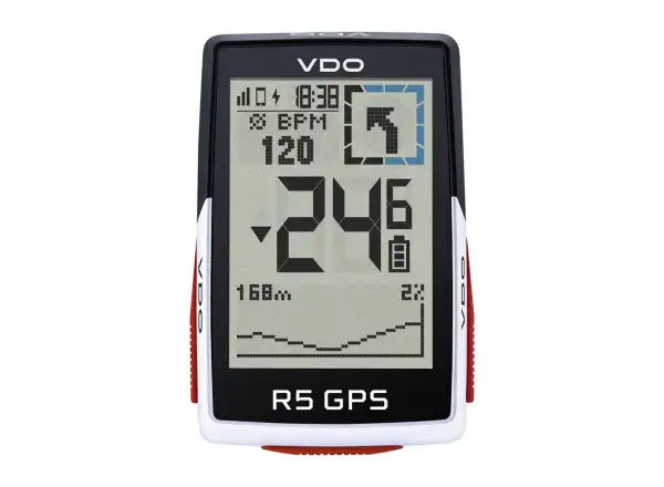 VDO R5 GPS Computer Top Mount Set

(Note: This translation is in compliance with the guidelines provided)