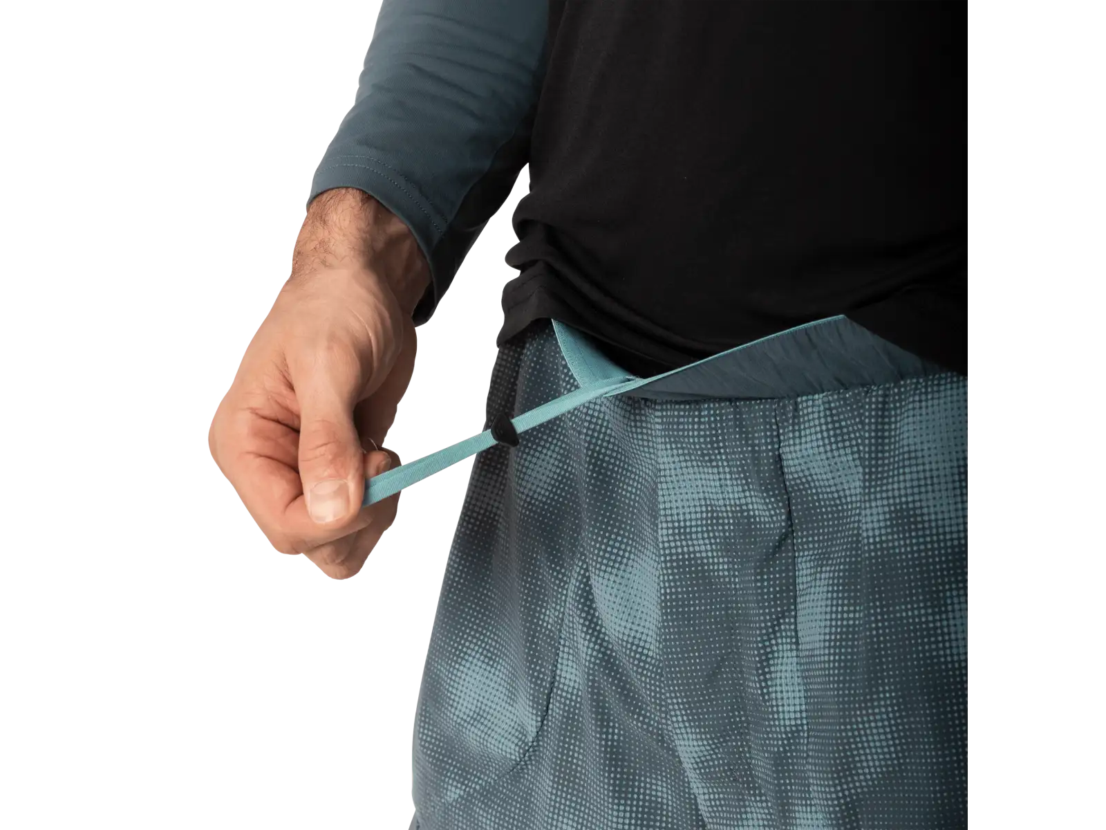 Dynafit Trail Reflective 2in1 Herren Laufshorts Cinder