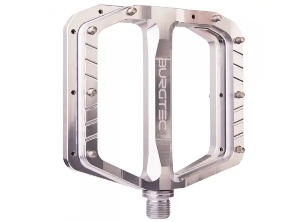 Burgtec Penthouse MK5 Plattformpedale Rhodium Silver