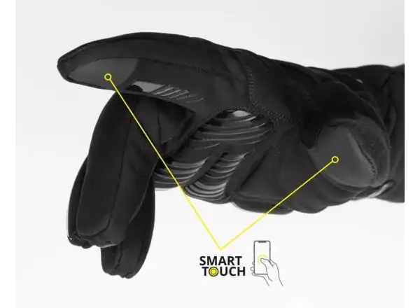 Etape Everest 2.0 Winterhandschuhe schwarz/reflex