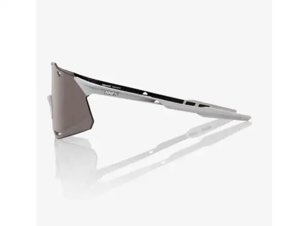 100% Hypercraft Brille Matte Stone Grey/HiPER Crimson Silver Mirror Lens