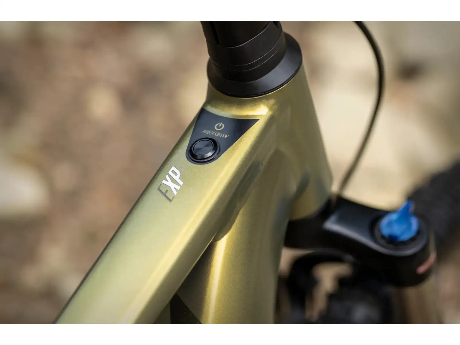 Superior eXP 8089 elektrisches Mountainbike Matte Olive Metallic/Chrome Silver