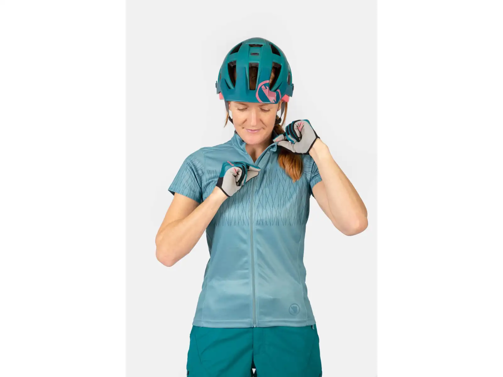 Endura Hummvee Ray Damen-Trikot kurzarm Moos