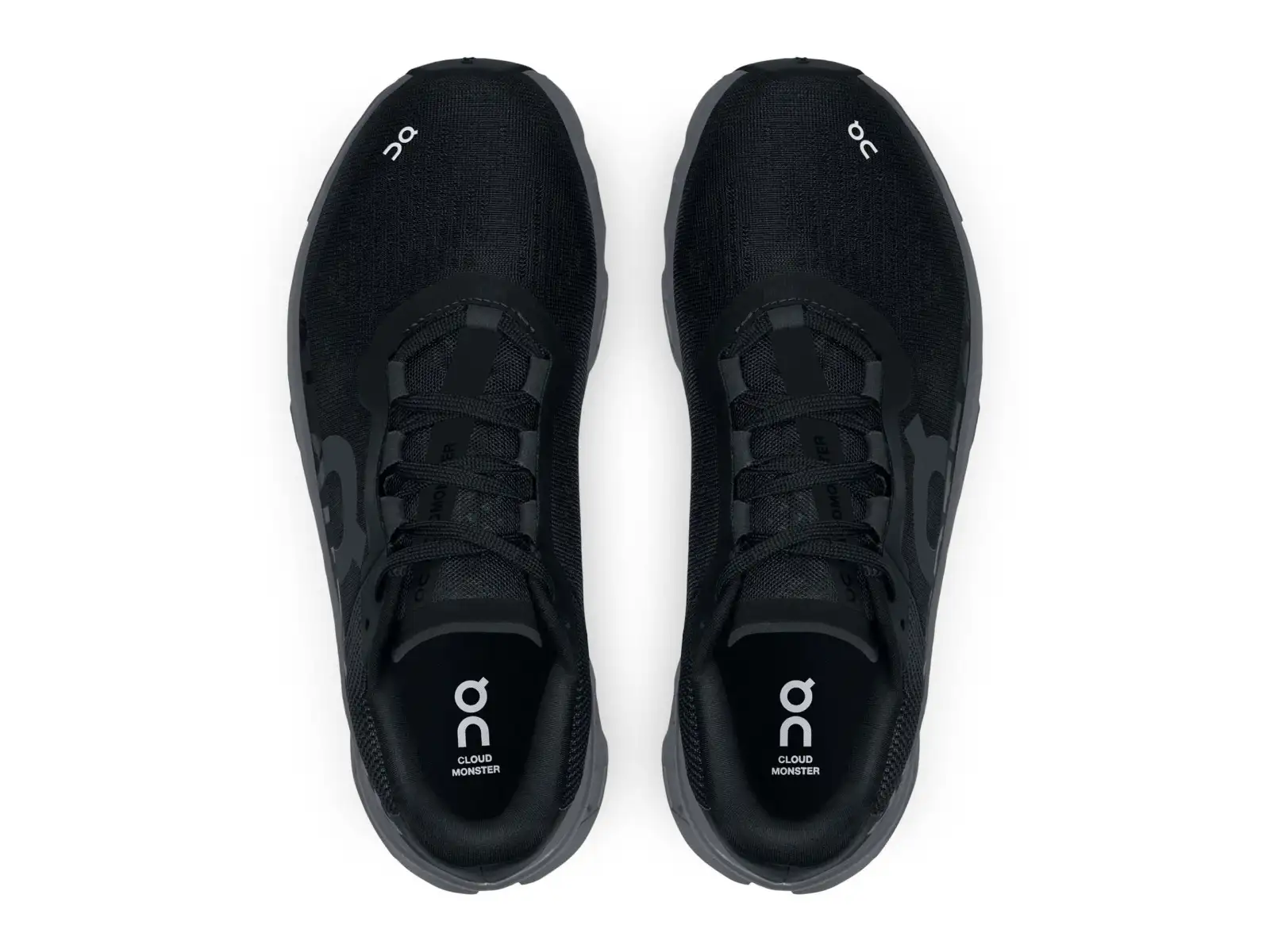 On Cloudmonster Damen-Laufschuhe Black / Magnet
